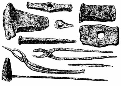 Инструменты славянских кузнецов