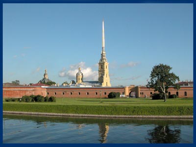 Петропавловская крепость. Санкт-Петербург